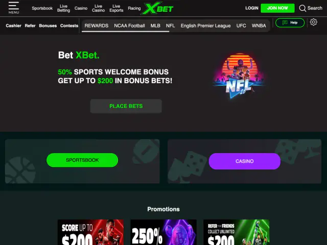 Xbet homepage